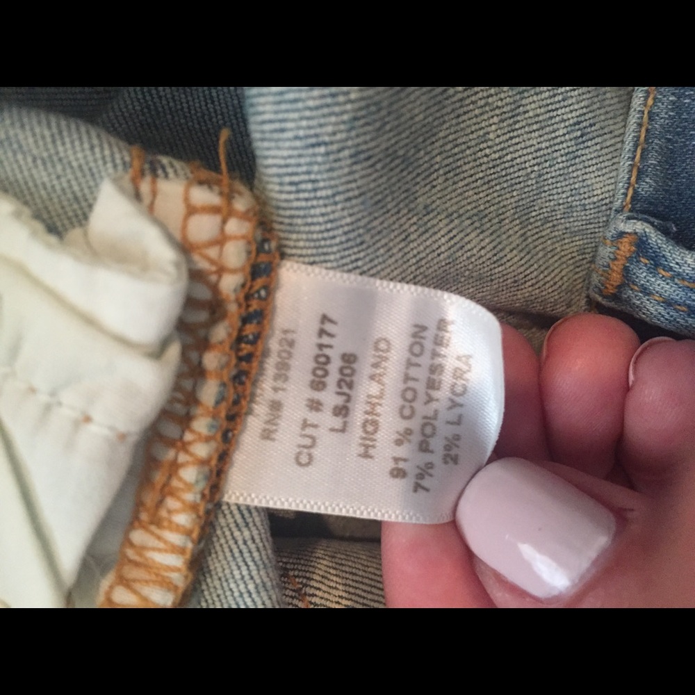 π FRAME Denim le skinny jeans π sz 25 highland - Picture 4 of 6